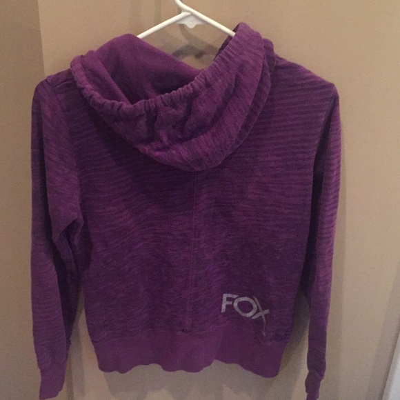 Fox hooded zip up sweatshirt - Picture 3 of 3